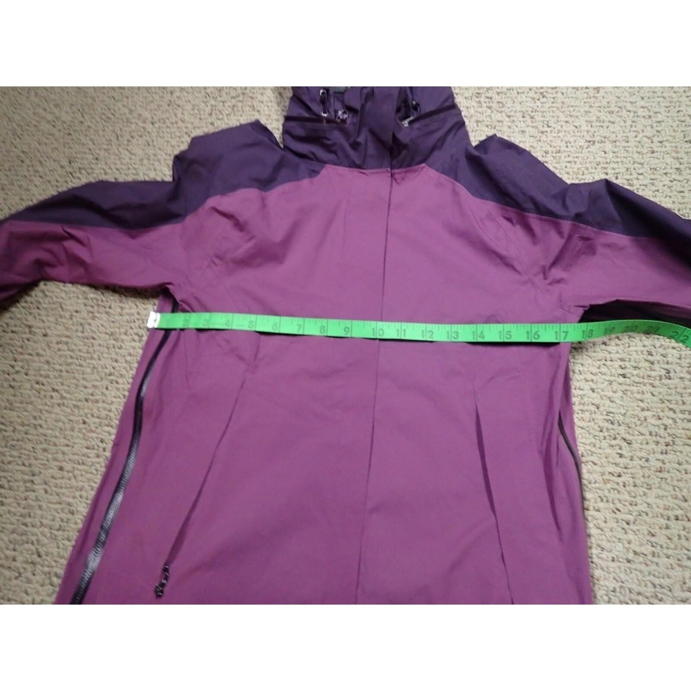 Outdoor Research Rain Jacket Womens Small Purple Excellent Pertex Shield Shell - Picture 10 of 12